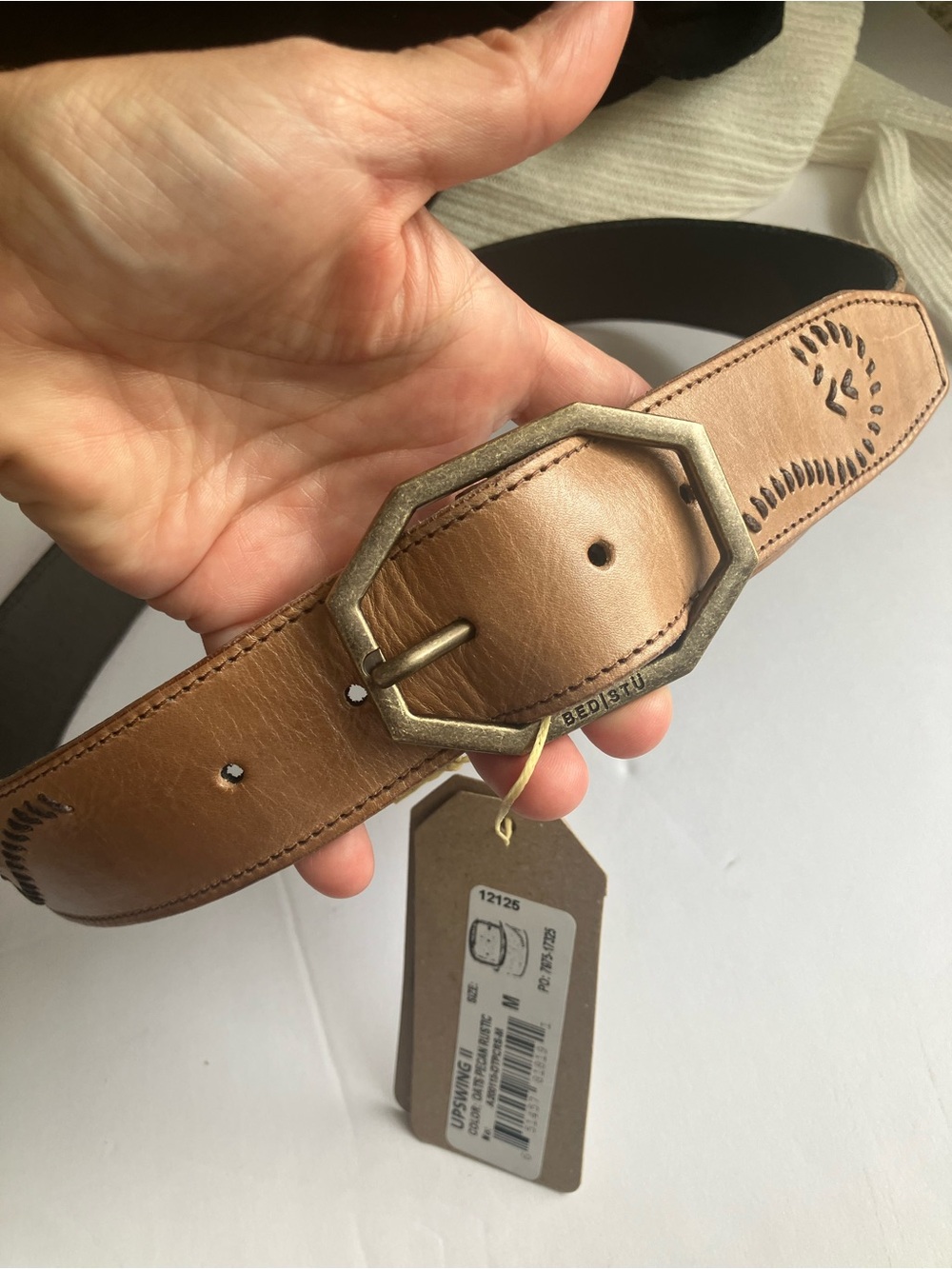 Bed|Stu Upswing II Belt - Oats/Pecan